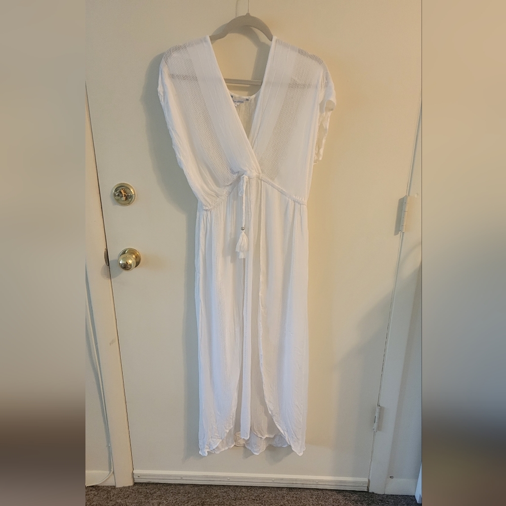 Blue island beach coverup